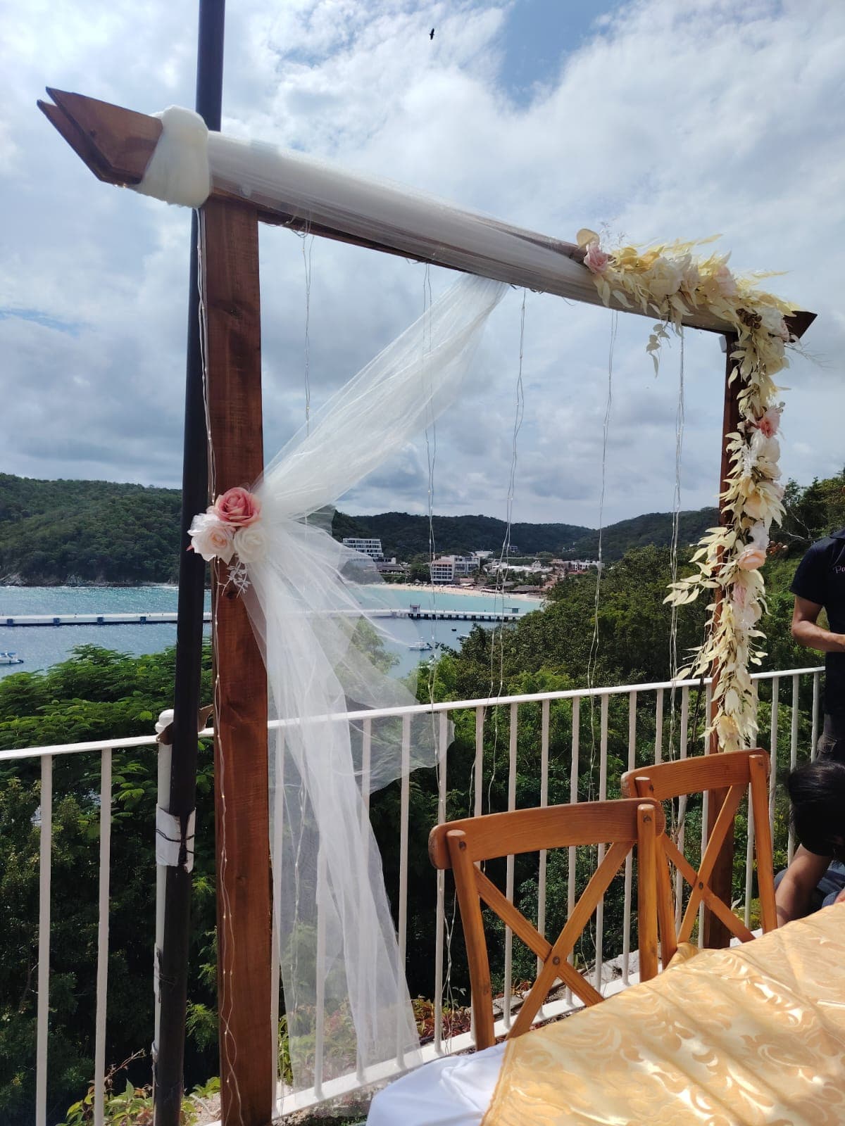 Adorno con vista al mar