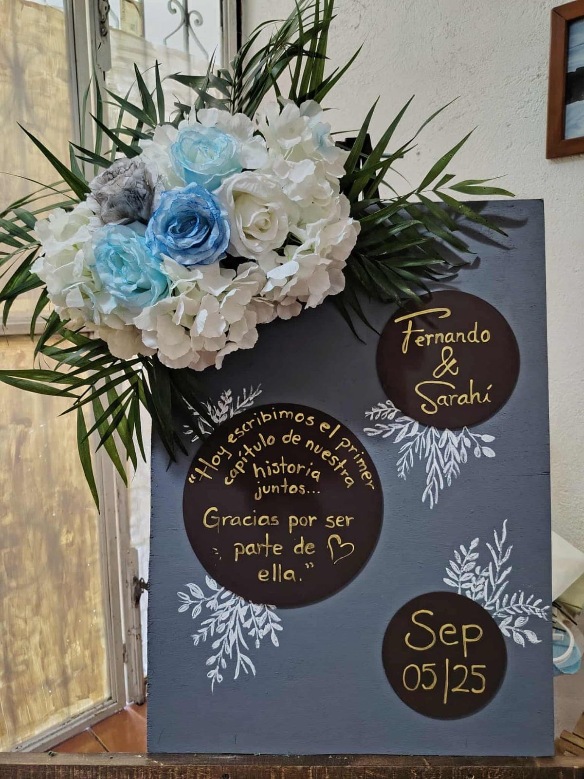 Arreglo de bienvenida